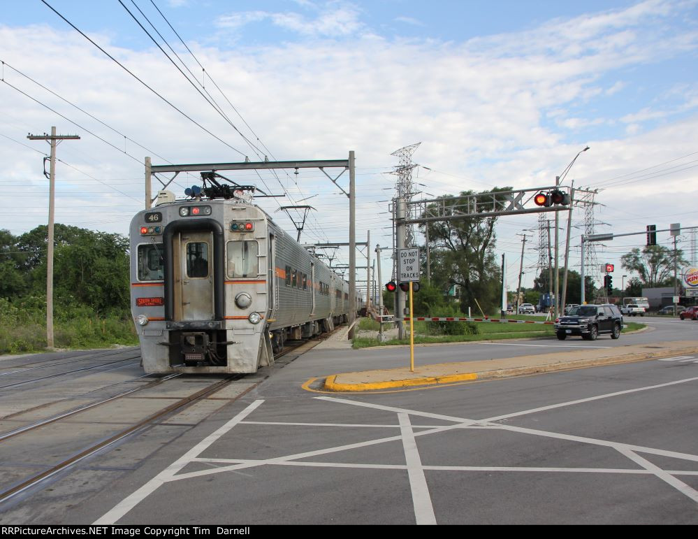 CSS 46 on train 114